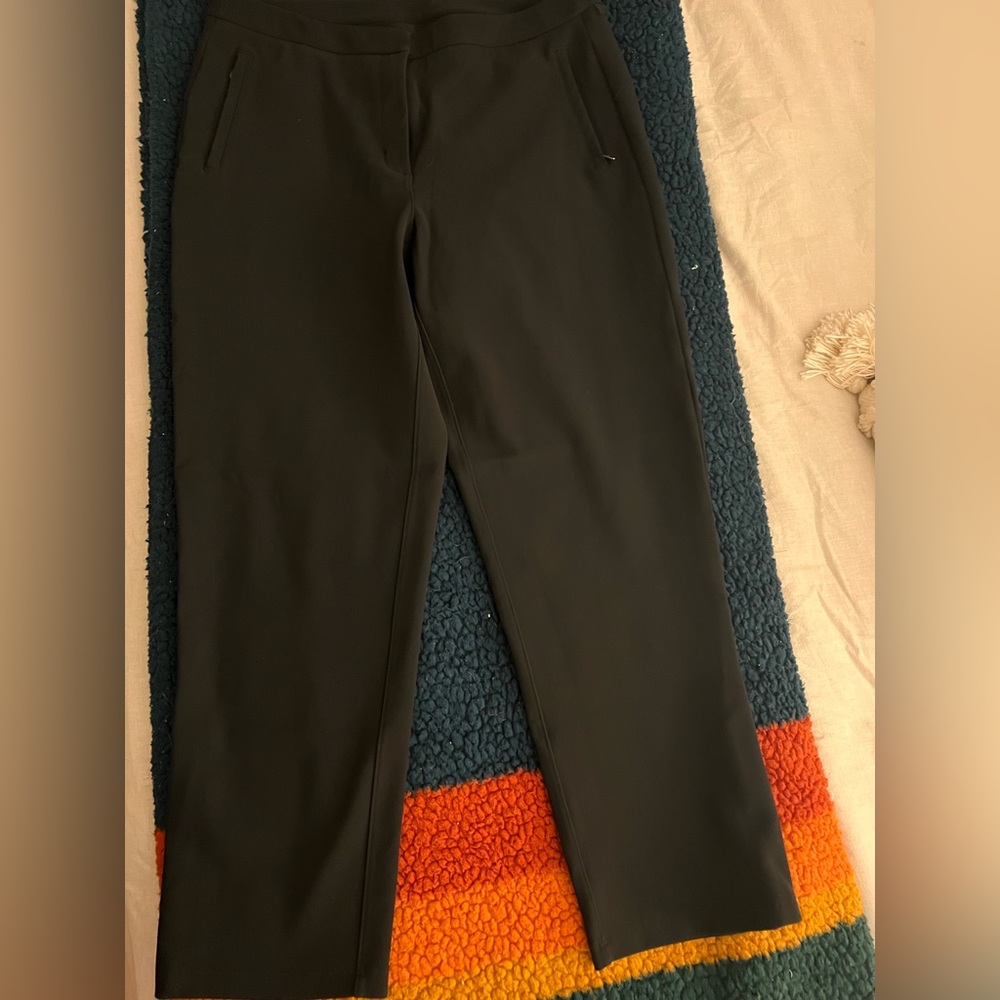 Lululemon trouser work pant: 25”, size 10.